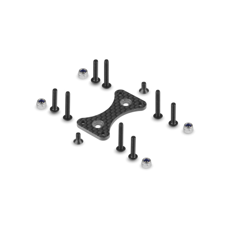 CARBON DUAL SIDE FAN EXTENSION - DUAL MOTOR FAN MOUNT - HUDY - 293191