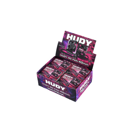 BRUSHLESS FAN 40MM INTERN. SOLDERING TABS SET 12PCS - HUDY - 293113XL