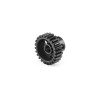 ALU ULTRA-LIGHT PINION GEAR - HARD COATED -  24T / 48 - HUDY - 294024