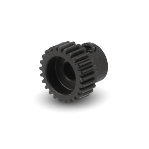 ALU ULTRA-LIGHT PINION GEAR - HARD COATED -  25T / 64 - HUDY - 294125