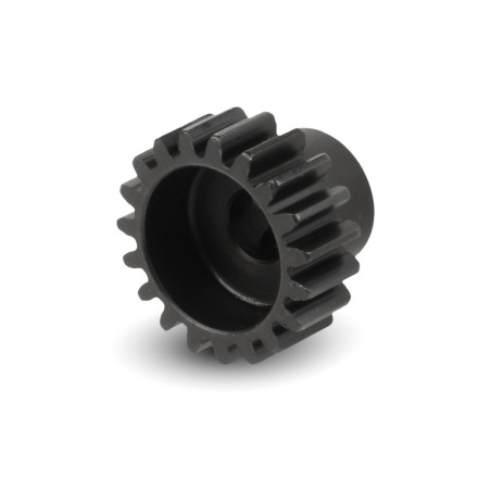HUDY PINION GEAR - HARD STEEL - 19T / 32 (MODUL 0.8) - HUDY - 294219