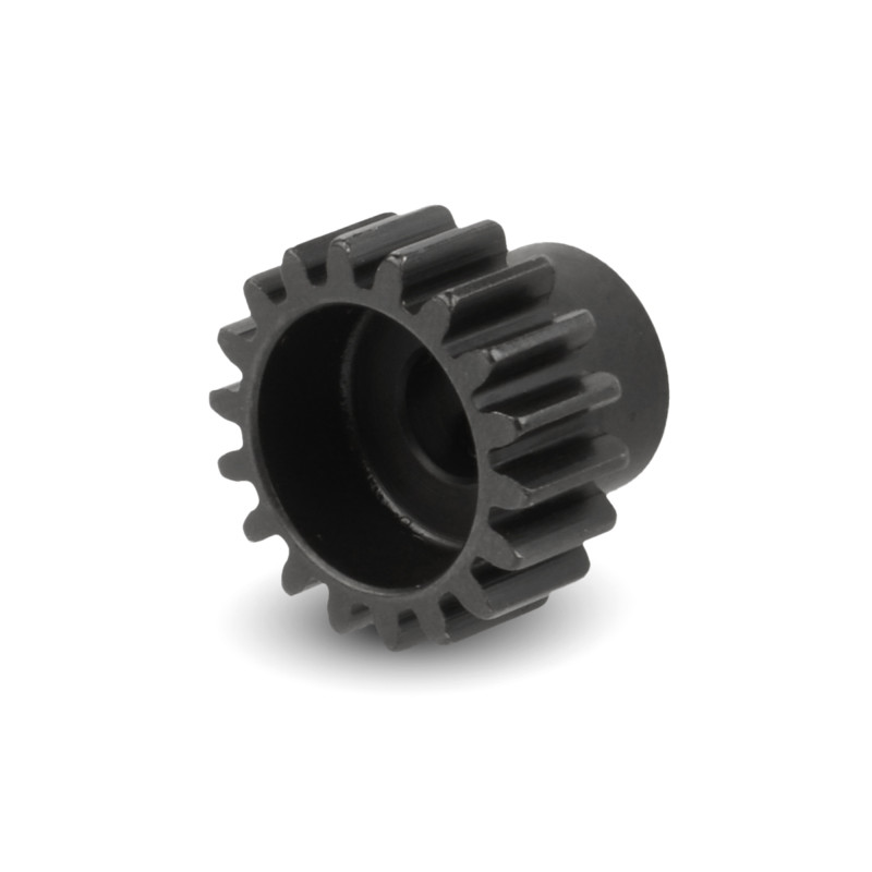 HUDY PINION GEAR - HARD STEEL - 18T / 32 (MODUL 0.8) - HUDY - 294218