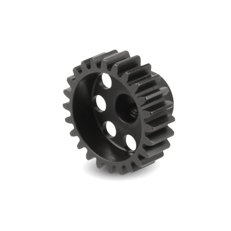 HUDY PINION GEAR - HARD STEEL - 24T / 32 (MODUL 0.8) - HUDY - 294224