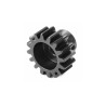 HUDY PINION GEAR - HARD STEEL - 16T (MODULE 1) - HUDY - 294316