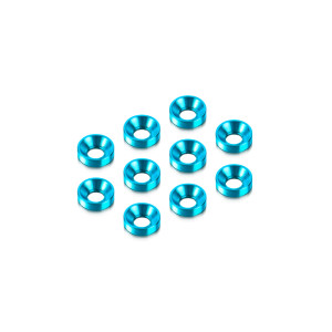 ALU COUNTERSUNK SHIM - BLUE (10) - 296510-B - HUDY