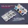 HUDY TINY ONE-PIECE HARDWARE BOX - 8-COMPARTMENTS - 298017 - HUDY