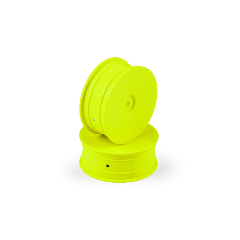 1/10 OFF-ROAD WHEEL - 2WD – FRONT – YELLOW (2) - HUDY - 803210-Y