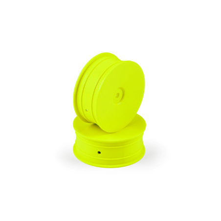 1/10 OFF-ROAD WHEEL - 2WD – FRONT – YELLOW (2) - HUDY - 803210-Y