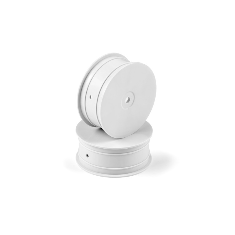 1/10 OFF-ROAD WHEEL - 4WD – FRONT – WHITE (2) - HUDY - 803230