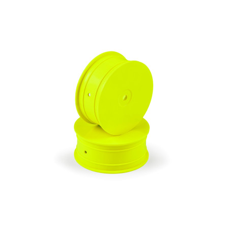 1/10 OFF-ROAD WHEEL - 4WD – FRONT – YELLOW (2) - HUDY - 803230-Y