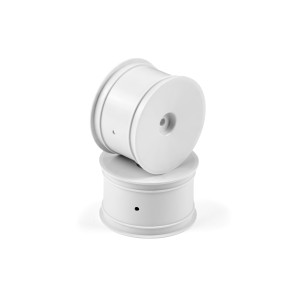 1/10 OFF-ROAD WHEEL - 2WD/4WD – REAR – WHITE (2) - HUDY - 803240