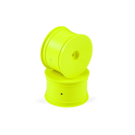 1/10 OFF-ROAD WHEEL - 2WD/4WD – REAR – YELLOW (2) - HUDY - 803240-Y